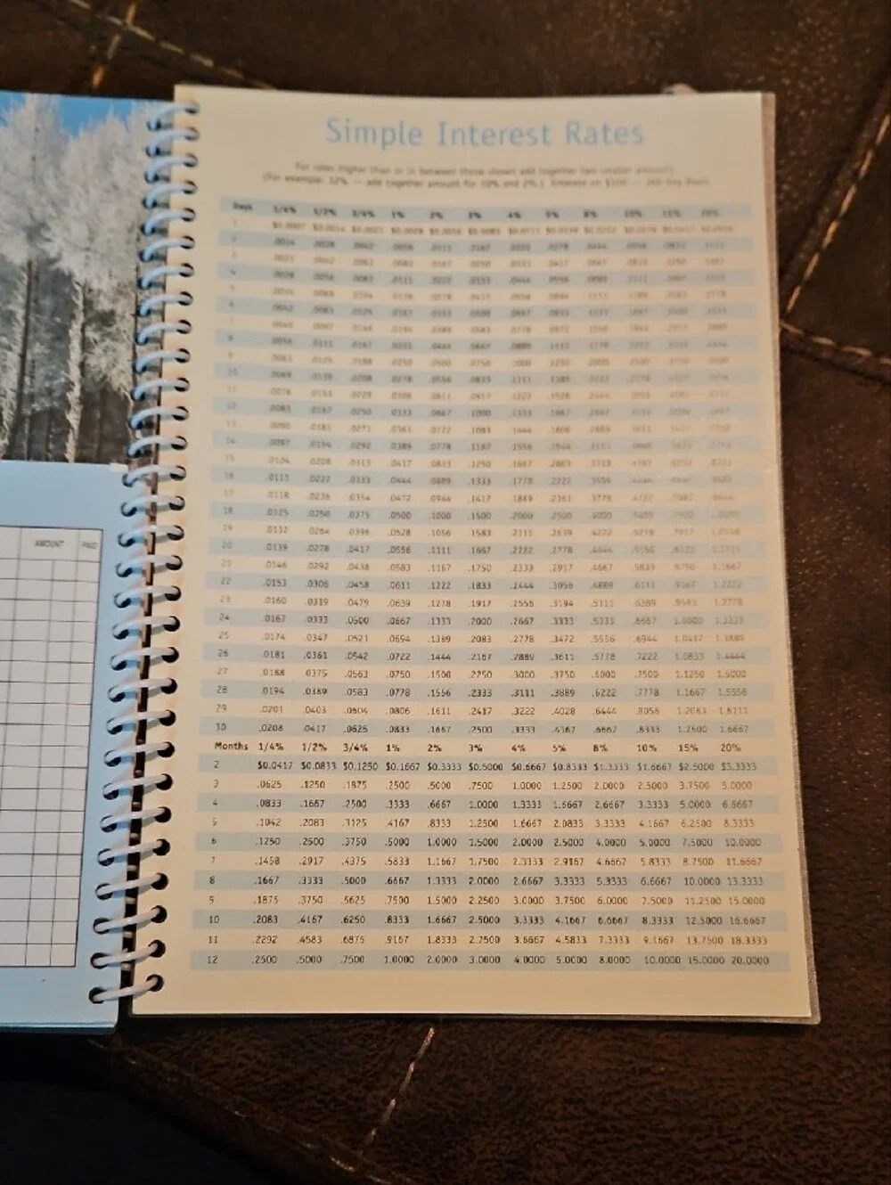 N/A spiral bound